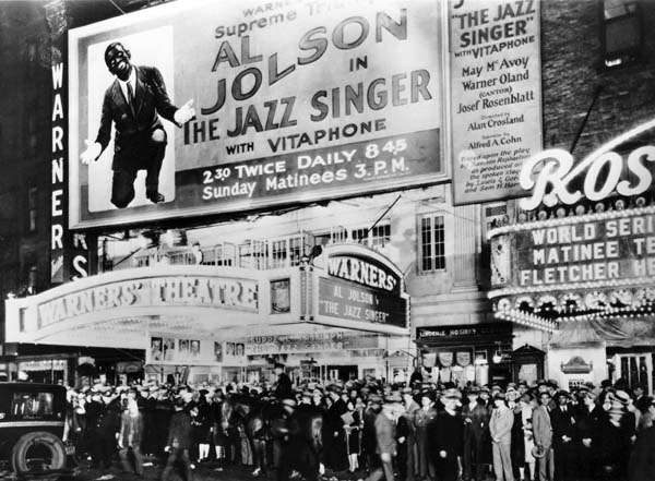 Cantante Jazz Historia del cine