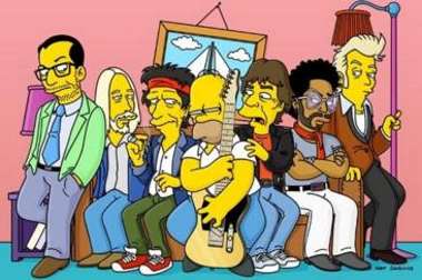 Cameos en Los Simpsons