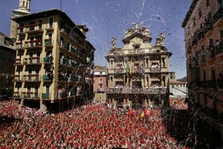 Las Fiestas de San Fermin en Pamplona