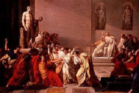 Julio César y los augurios de su asesinato