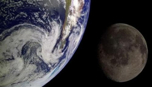 Luna y Tierra