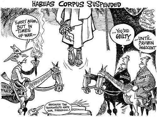 suspension del habeas corpus