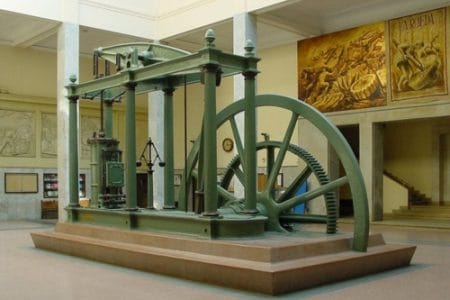 El primer proyecto de máquina de vapor